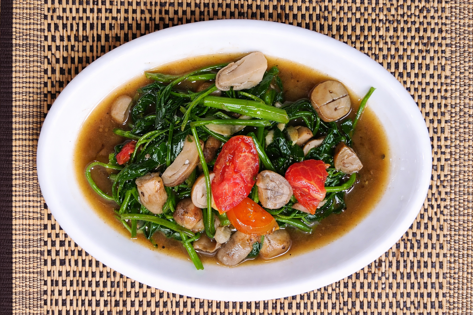 fried watercress